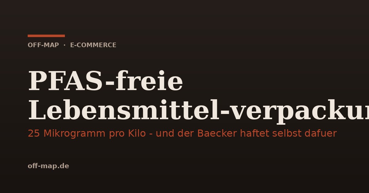 Deutscher Handwerksbäcker verpackt Brötchen in eine Papiertüte hinter der Ladentheke
